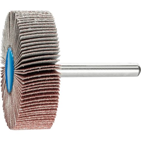 PFERD TOOLS Korund Fächerschleifer F Ø 50x15 mm Schaft-Ø 6 mm A120 für Feinschliff und Finish 10 Stk (1/4)