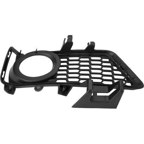 1 Stücke Schwarz Auto Links Vorne Nebel Licht Kühlergrill Abdeckung Trim Für BMW 3 Serie F30 F31 2011-2015 (1/5)