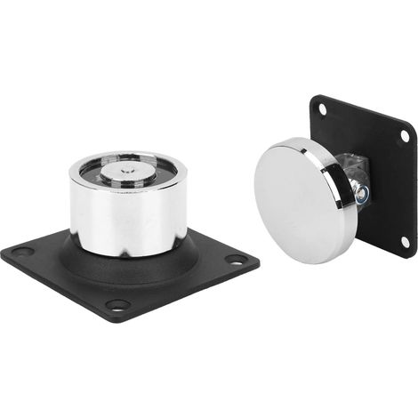 Serrure de Porte Magnétique électrique, Butée D'aspiration Forte de 132,3 Lb, Serrure de Contrôle D'accès Magnétique électrique pour Porte Unique, Porte en Métal, Porte (1/5)