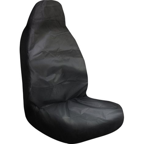 Housses de Siège Voiture Universelle, 500D Oxford Imperméables Bâche Couverture pour Protection Siège Voiture, Protege Siege Voiture Anti-poussière pour Atelier Sport Enfants(Noir) (1/5)