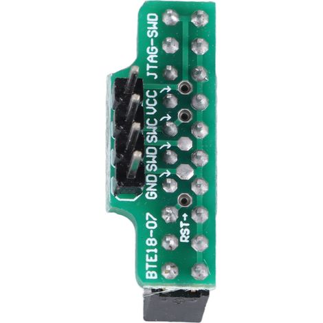 Adaptateur de débogage pour microcontrôleurs, carte de transfert facile, adaptateur de sondes de débogage pour J-LINK V8 V9 JTAG SWD (1/5)
