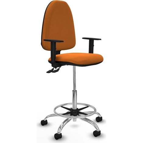 Piqueras y Crespo B1D05RN Ergonomischer Bürostuhl Orange