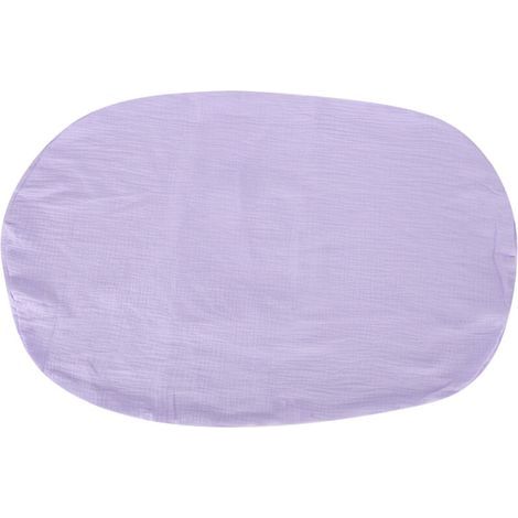 Housse de transat bébé respirante, lavable et portable pour nouveau-né - Violet clair