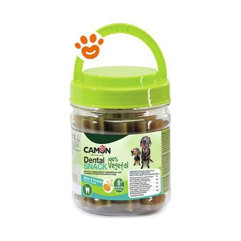 Camon Dog Dental Snack Eliche Vegetali Mix - Confezione 350 Gr - Snack