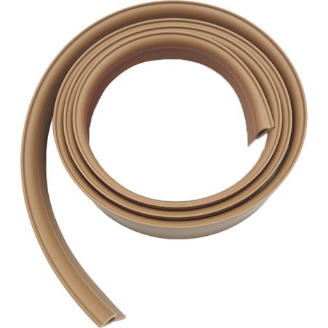 Bande De Finition Pour Moquette - Bande De Transition Sol - Autoadhesif En PVC - 2 M - Hauteur Max 4 Mm (1/5)