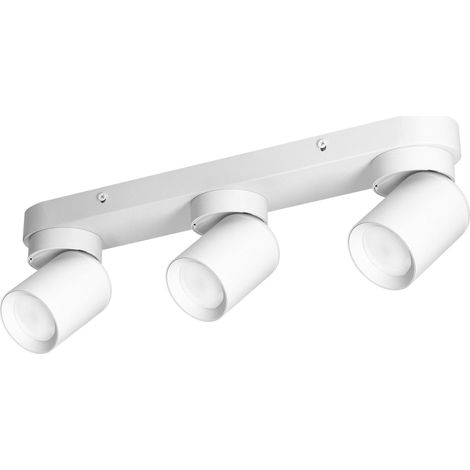 Decken- und Wandleuchte Malta - Weiß - 3× GU10 - Bewegliche Spots - Individuelle Lichtgestaltung
