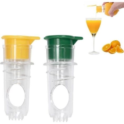 Manual Citrus Press, Manual Lemon Squeezer, Small Lemon Squeezer, Lemon Pourer, Manual Lemon Squeezer for Orange Juice (1/4)