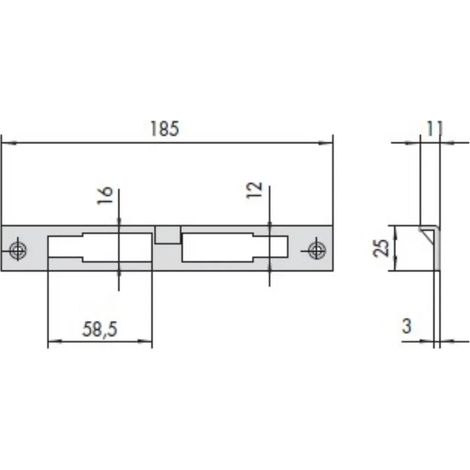 CONTROPIASTRA CISA 06035-00-0