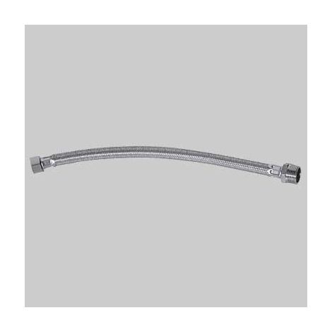 FLESSIBILE IN ACCIAIO GIGANTE F 3/8 X M 1/2  cm 50     MADE IN ITALY