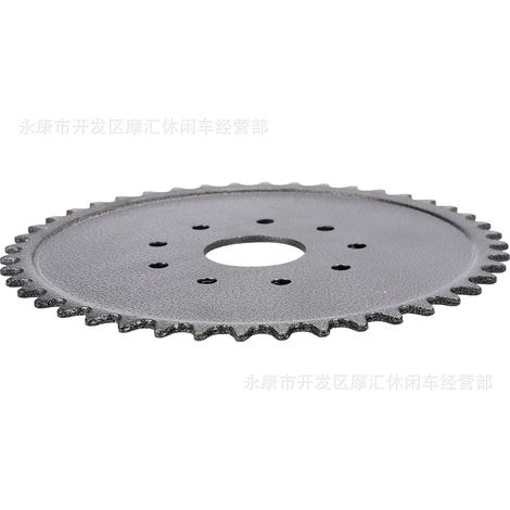 Mini motorcycle/bicycle modification parts, two-stroke 50/80cc sprocket drive wheel, 44 teeth, 9 holes, type 415 (1/5)
