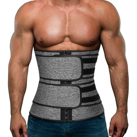 Ceinture d'entraînement pour hommes pour fitness brûleur de graisse Xlarge Noir