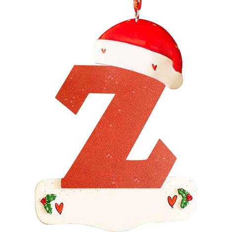 Décoration De Noël Personnalisée Avec Lettres Individuelles Pour Le Nom (1/2)