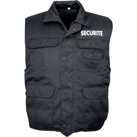 Gilet de sécurité CityGuard RANGERS Noir 4XL