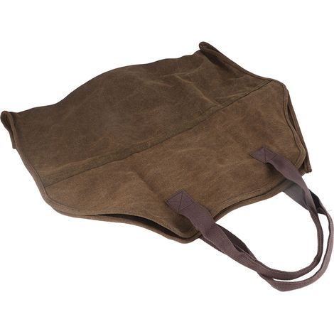 Sac de transport robuste pour bois de chauffage, imperméable et durable pour randonnée et activités en plein air (1/5)