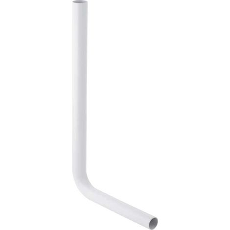 TUBO DI SCARICO BIANCO A MEDIA POSIZIONE PER CASSETTA A ZAINO Ø50x40 - L.65x35