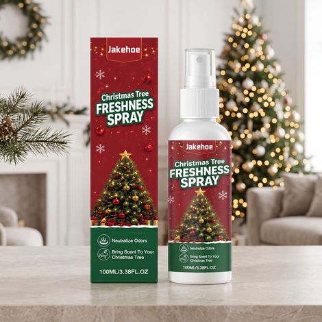 Weihnachtsbaum-Erfrischungsspray, geeignet für verschiedene Wohnräume, schafft mit seinem frischen Duft eine festliche Atmosphäre – 100 ml -- DE (1/5)