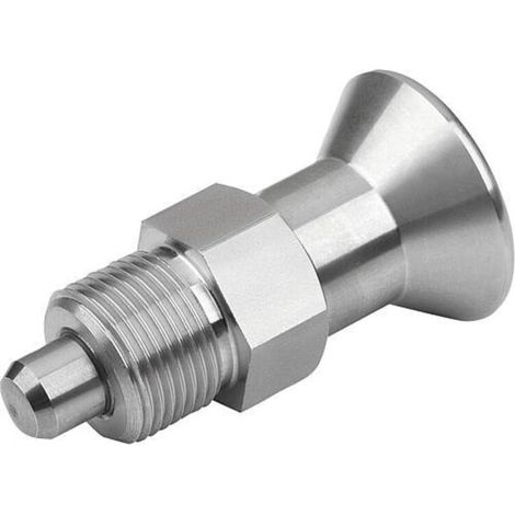 KIPP Arretierbolzen M10x1 5mm Form A kurze Ausführung (1/3)