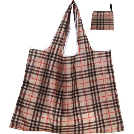 Sacs de courses réutilisables et portables, sacs de courses pliables, sacs de courses résistants, sacs fourre-tout imperméables (1/5)