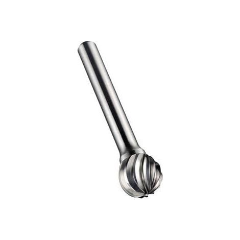 Frässtift Kopf-L.2,5mm HM Blank Schaft-D. 3mm (1/3)