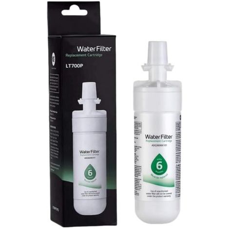 1-Pack Blanc Compatible avec LG LT700P Réfrigérateur Filtre À Eau 6 Mois/200 Gallon Replacement Spare (1/5)