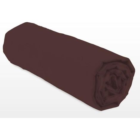 Lovely Home LH71599 Spannbettlaken Baumwolle Braun 160x200 cm (1/3)