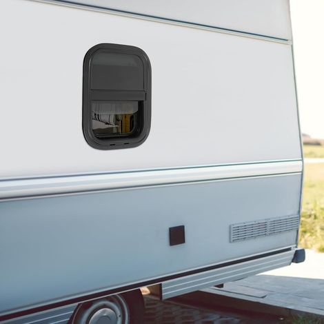 Fenêtre coulissante pour camping-car 30 x 40 cm, fenêtre de camping-car avec moustiquaire, fenêtre de caravane pour van (1/5)