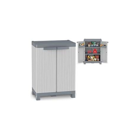 ARMADIO TUTTOPIANI BASSO SERIE DOMINO WAVE 700/UW  mm.700x438x976h.    TERRY