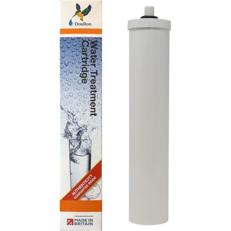 Cartouche filtrante anti calcaire pour purificateurs Doulton DUO et TRIO – Filtration > 95% – Résines cationiques – Remplacement tous les 4 mois (1/2)