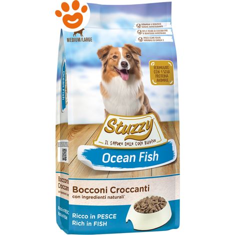 Stuzzy Dog Adult Maintenance Medium&Large Pesce Oceanico - Sacco 12 Kg -