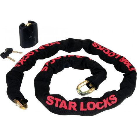 Antivol Chaîne + Cadenas Longueur 1M50 Ensemble Chaîne + Cadenas
