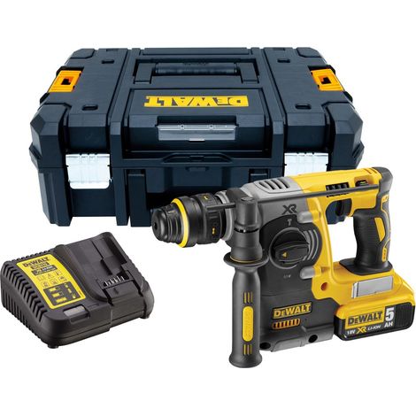 Dewalt DCH273P1 18v XR SDS+ Brushless Rotary Hammer Drill + 1 x 5.0Ah Battery (1/2)