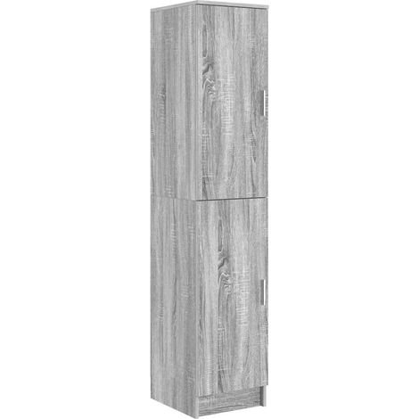 Buffet  Haut Armoire Gris Sonoma 35 x 39 x 168 cm (1/5)