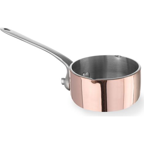 Pentola in rame in miniatura con beccuccio, diametro 50x(H)30mm Hendi 607015 (1/3)