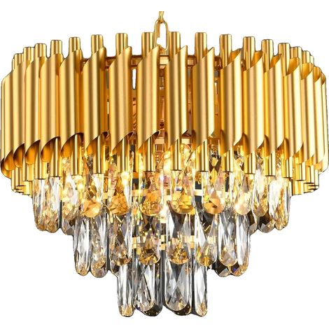 Lampadario, design a 3 livelli, funzione dimmerabile, 100-300W, 5 (1/5)