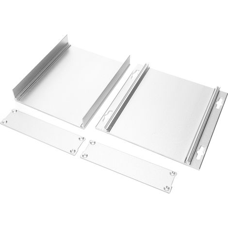 Boîtier de projet en alliage d'aluminium pour carte de circuit électronique, coque de décodeur, 27x131x130mm (1/5)