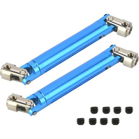Kit d'Arbre de Transmission en Alliage pour RGT 86100, Pièces Amélioration RC Crawler 1/10 (Bleu) (1/5)