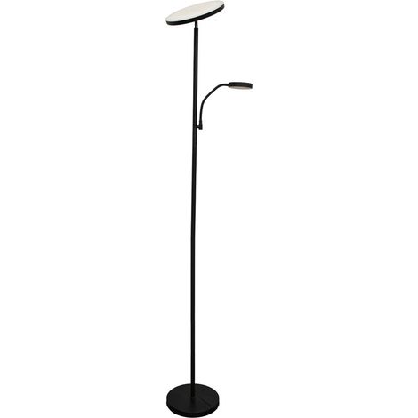 Lámpara de pie LED Denzel CCT Dim (30W+6W)  Negro (1/5)