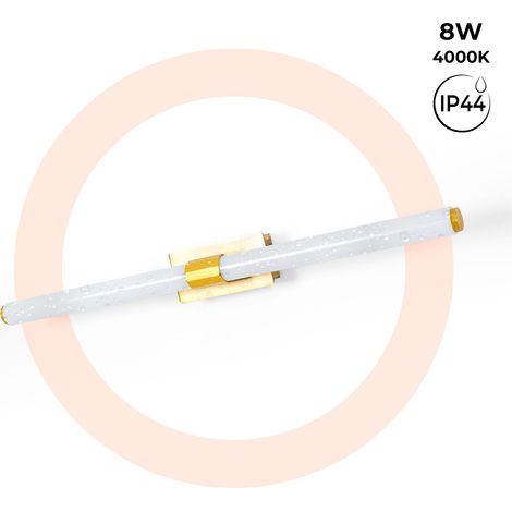 LED-Röhrenleuchte für das Bad - 8W - IP44 - 60cm
