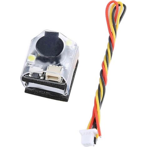 Fernbedienungsalarm mit 100 dB lautem Alarmton und LED-Lichtsignalen – ideal für Modellflugsteuerungen (1/5)