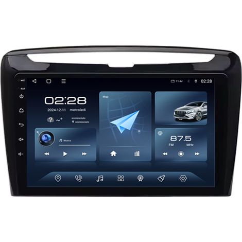 AUTORADIO ANDROID 4/64GB PER LANCIA YPSILON 2012-2020 STEREO AUTO TOUCH 9″ WIFI NAVIGATORE (1/5)