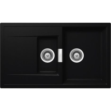 Schock Einbauspüle Cristadur Mono D-150 A Puro PUR Exzenterbedienung (1/3)
