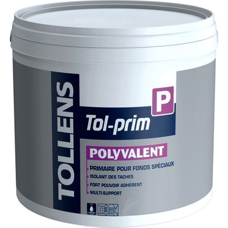 impression professionnelle TOLLENS Tol Prim P Polyvalent  Choix de couleur: Blanc - Conditionnement: 10 Litres