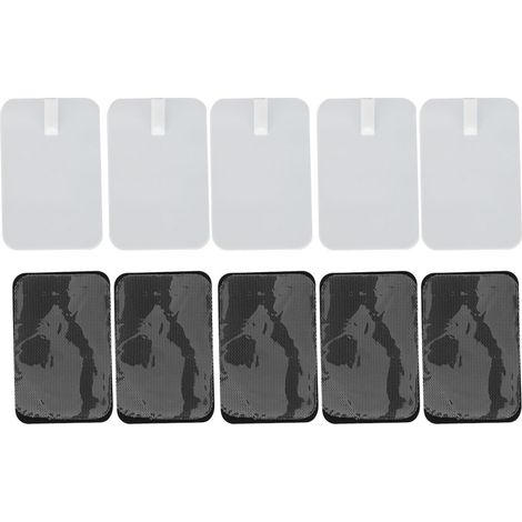 Électrodes de massage 6x9 cm pour appareil de thérapie numérique - Lot de 10 (1/5)