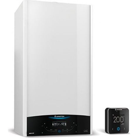 CALDAIA ARISTON A CONDENSAZIONE GENUS ONE NET 30 KW METANO COMPLETA DI KIT SCARICO FUMI Kit Fumi Coassiale,Metano