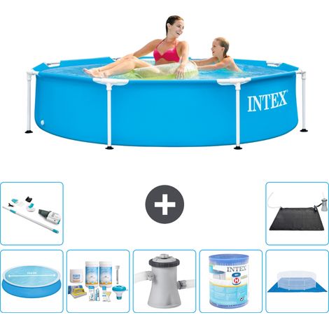 Intex Piscine Tubulaire Ronde - 244x51 cm - 8-pièces  S31460 (1/5)