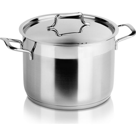 Stahltopf mit Deckel ANETT 20 cm, 4,6 l (1/5)