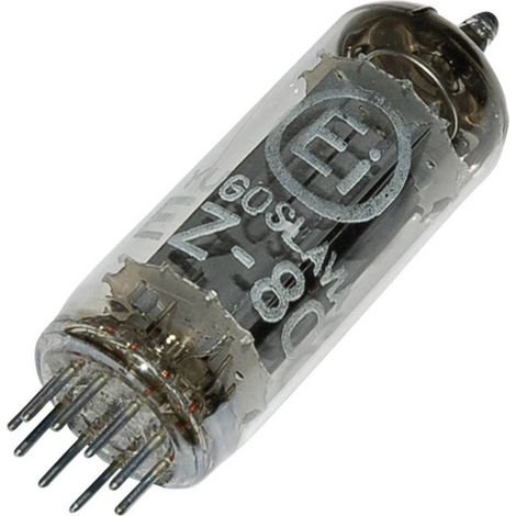 BTB Vertrieb EZ 80 = 6 V 4 Valvola termoionica Diodo a due semionde 250 V 90 mA Numero Poli (num): 9 Attacco: Noval Con