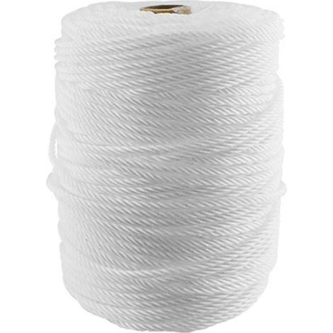 Cordino di plastica - 5 mm x 200 m bianco