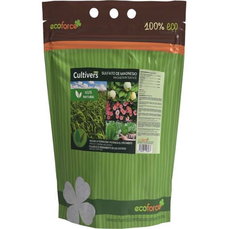 CULTIVERS Sulfato de Magnesio Ecológico 1,5 kg