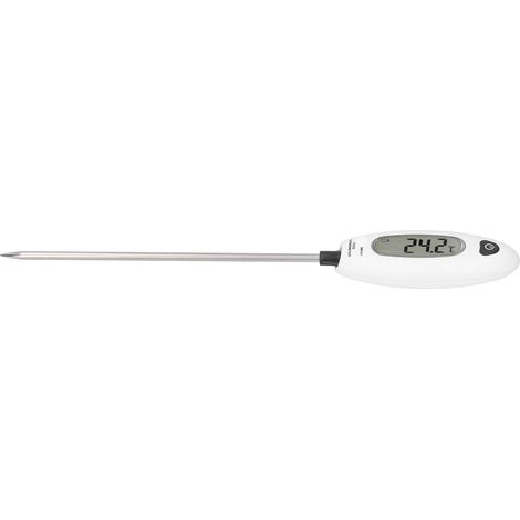 Hochpräzises, tragbares elektronisches Thermometer mit Edelstahlsonde für Wasser, Milch und Kochwasser (1/5)
